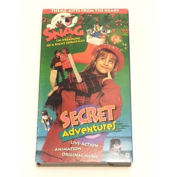 Secret Adventures VHS 1994 Episode 5 SNAG TESTED with Parents' Guide Christmas - Picture 2 of 14